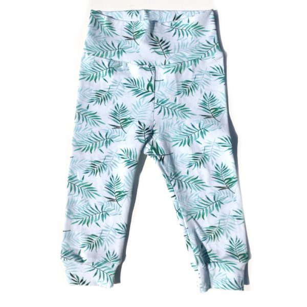 Green leaves legging